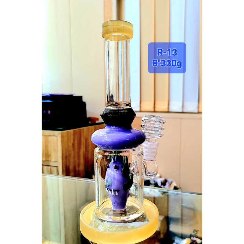 8'' Ghost Showerhead Bong(Weight-330gm)
